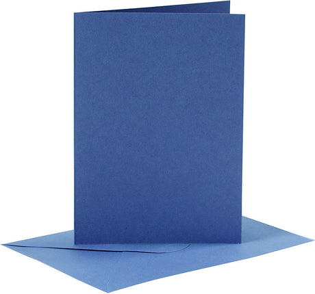 Creativ Company CC-Karten-Umschläge 10,5x15 cm dunkelblau 6 Stück