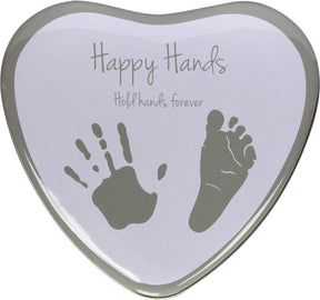 Happy hands 2d heart shape