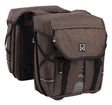 Willex Gepäcktasche 1200 – Doppelte Fahrradtasche – 28 Liter – Braun