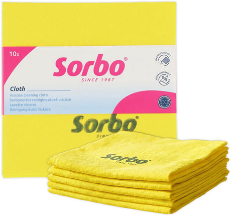 Sorbo Netze Reinigungstücher gelb 38x38cm 5 Stück