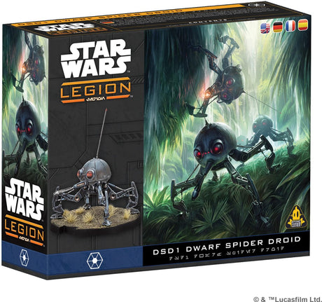 Atomic Mass Games Star Wars Legion Dwarf Spider Droid – Erweiterung – en fr de es