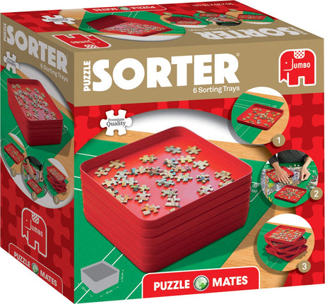 Jumbo -Puzzlematten - Puzzelorterer