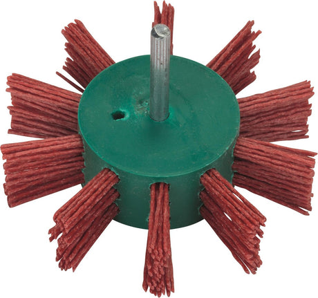 Bosch - Lamellenbürste für Bohrmaschinen - Nylonfaden mit Korund-Schleifmittel K80, 100 mm 100 mm, 1 mm, 3500 U/min.