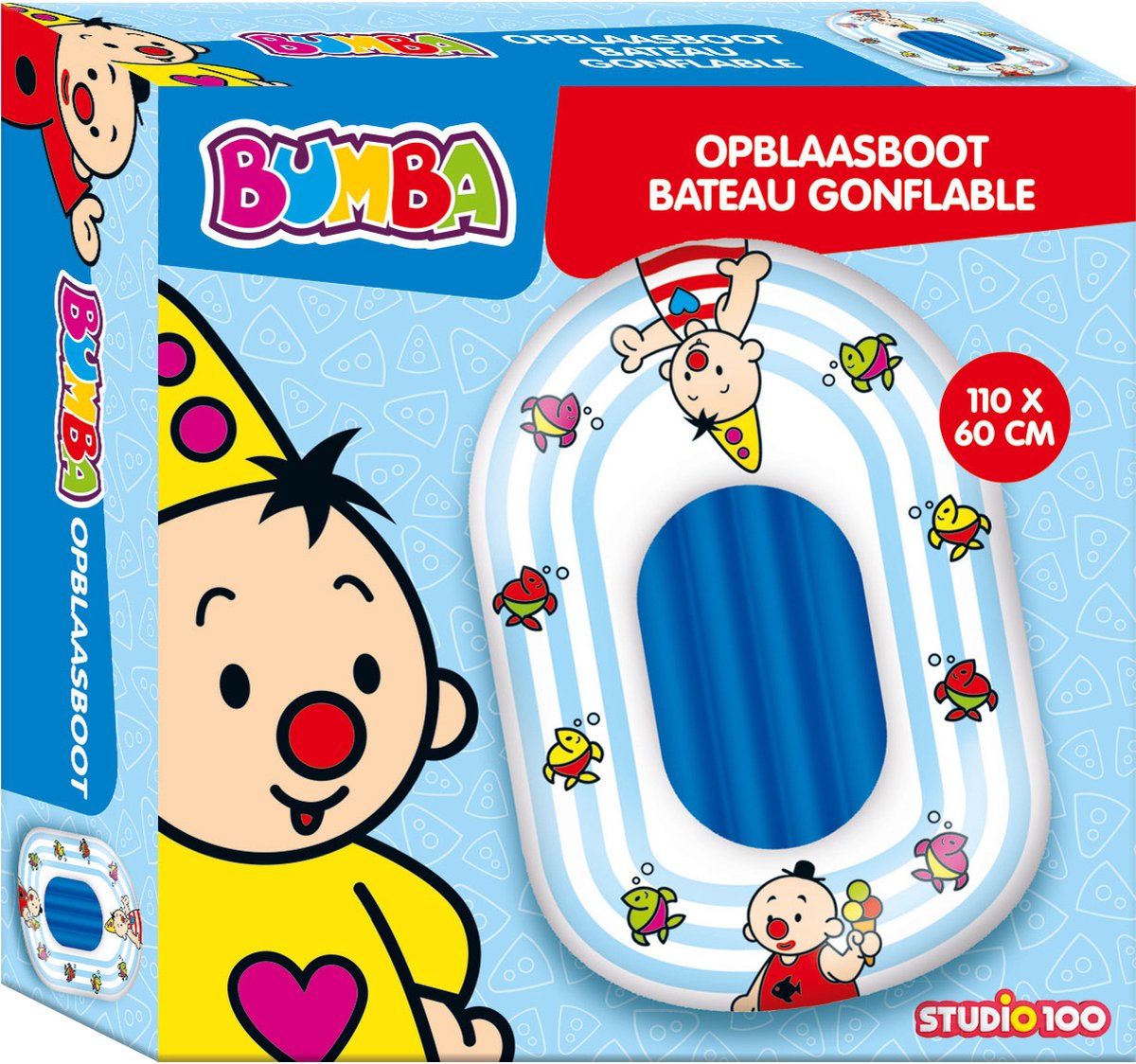 Studio 100 aufblasbares Boot Bumba