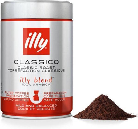 Illy - Kaffee gemahlener Filterkaffee normale Röstung 12 x