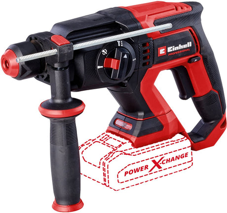 Einhell TP-HD 18 22 D LI BL – Solo Profi-Akku-Schlagbohrschrauber (Rot Schwarz, Akku und Ladegerät nicht im Lieferumfang enthalten, inkl. Aufbewahrungskoffer E-Case S-F)