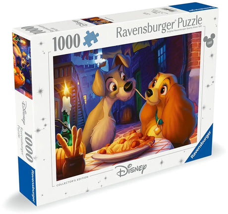 Ravensburger Puzzle Disney Lady und der Tramp 1000 Teile Erwachsene.