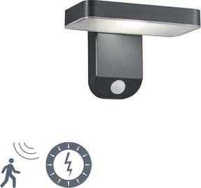 Rl lebe dein Licht Reality Esquel - Wandleuchte - Anthrazit - inkl. 1x SMD 4,5 W - - Außenbeleuchtung - IP44