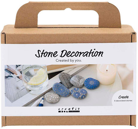 Kreativunternehmen https: www.cchobby.nl mini-hobbyset-steen decoration-blue-1-box
