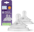 Philips Avent natürlicher Saugreflex – Geschwindigkeit 3, ab 1 Monat, 2 Stück – SCY963 02 – Flaschensauger