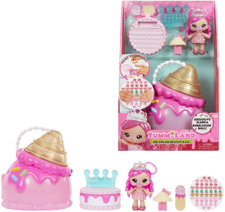 Yummiland Kosmetiktaschen-Spielset – Lipgloss-Pop-Eistüte