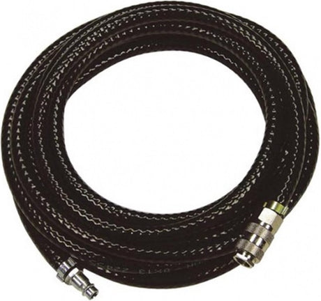 Stanley Luftschlauch 20 Meter - Kompressorschlauch - max. 10bar - Europäische Schnellkupplung - PVC - schwarz