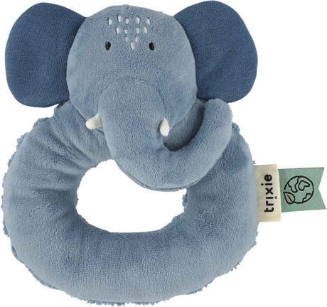 Trixie Rassel - Mrs. Elephant - Kuscheliges Babyspielzeug mit Knistergeräusch - Sinnesspielzeug - ab 3 Monaten