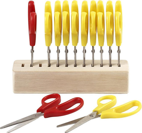 Kreativunternehmen https: www.cchobby.nl Kinderschere-l-12-5-cm-rund-12-teilig-1-Box