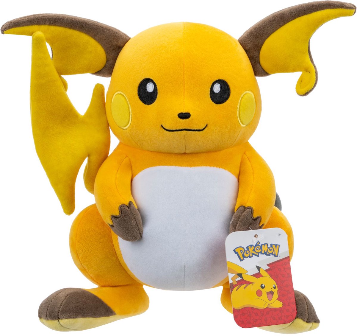 Jazwares Pokémon Kuscheltier Plüsch Raichu, 30cm