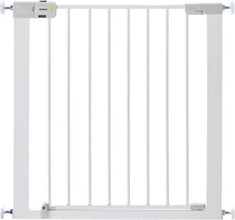 Safety 1st Easy Close Metall-Treppenschutzgitter – 73 bis 80 cm – erweiterbar – Klemmmontage – weiß