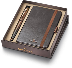 Sheaffer Kugelschreiber – Geschenkset 100 9374 – Kaffee-Edition – mit kleinem Notizbuch