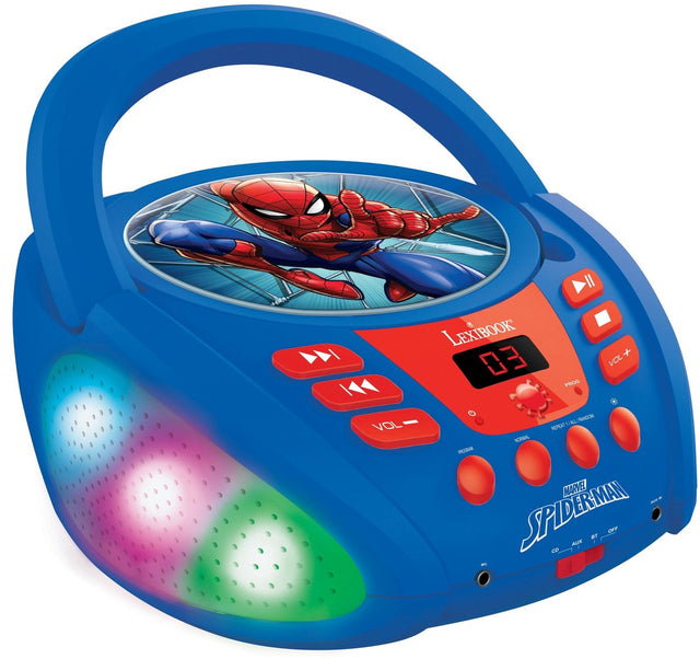Lexibook bluetooth® cd-speler spider-man met lichteffecten