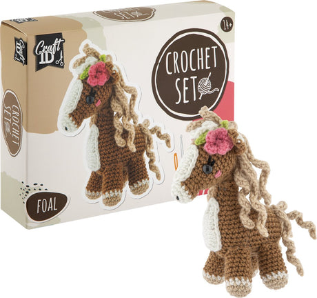 Craft id haakpakket veulen - incl. naald en draad