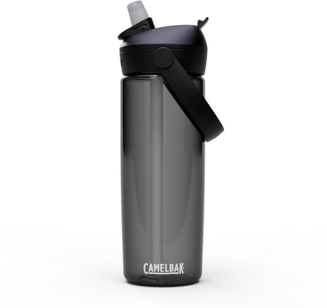Camelbak Thrive Flip Straw Trinkflasche – 600 ml – mit Strohhalm – Wasserflasche – Anthrazit