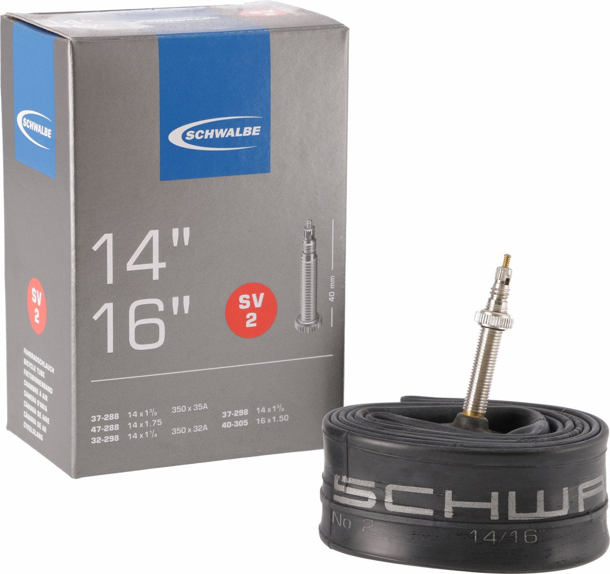 Schwalbe Innenrohr SV2 14 32 47-288 305 40 mm Valiel