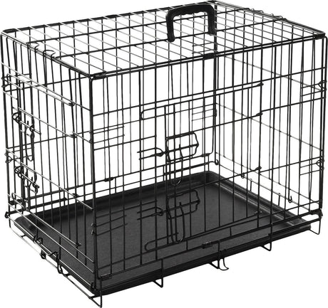 Flamingo-Bank 2-türig – 63 x 43 x 49 cm – schwarz
