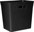 Plast team avedore - prullenbak - afvalbak 20 liter - zwart