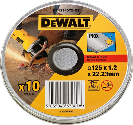 Dewalt dt42340tz Schleifscheiben in Zinn 125x1,2mm ve=10