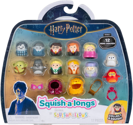 Jazwares squish-a-longs - 12 figure pack harry potter style 1 w1