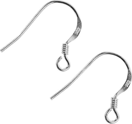 Creativ-Unternehmen https: www.cchobby.nl Ohrringhaken-l-14-mm-silber-10-stück-1-box