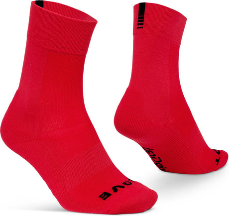 Gripgrab - Thermo SL Winter Radsocken isolierende Radsocken - Rot - Unisex - Größe M