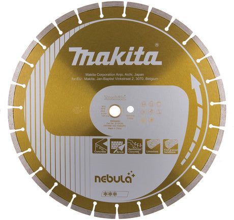 Makita b-54069 Diamantscheibe 400 x 25,4 x 3,4 mm orange