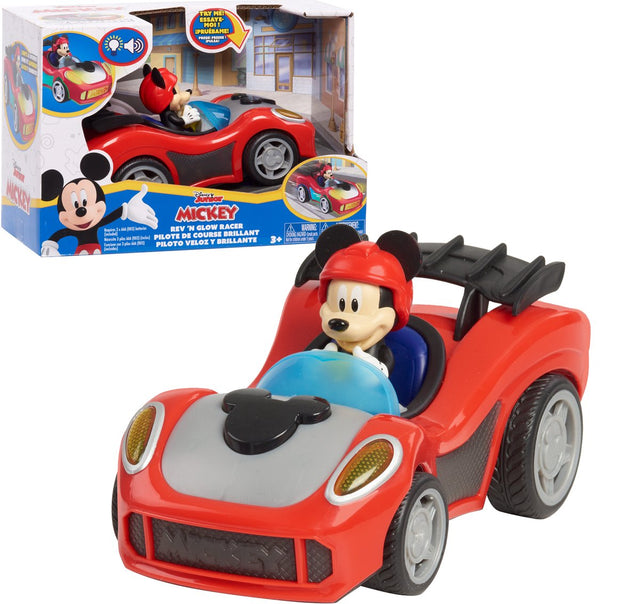 Just play disney junior mickey mouse racewagen met licht en geluid