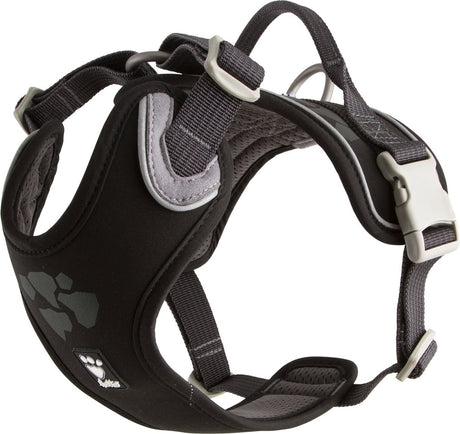 Hurtta harnas weekend warrior - hondenharnas - zwart 100-120 cm
