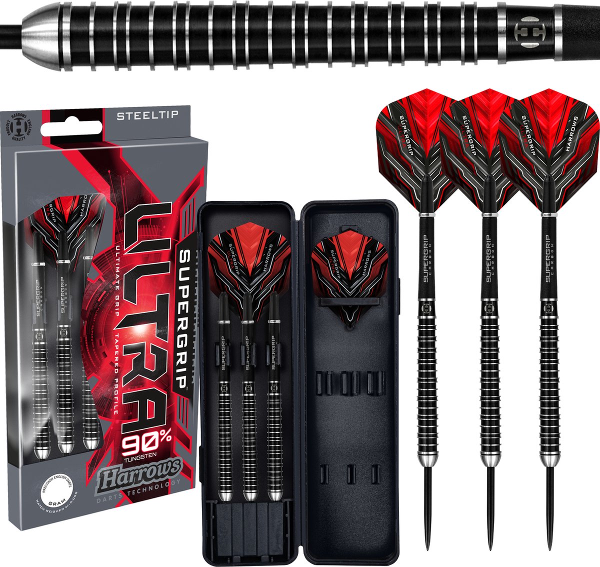 Harrows Super Grip Ultra 90% Wolfram 30gr