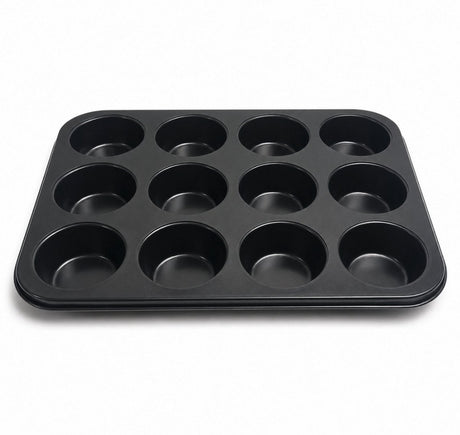 Sans Marque Kozie Muffinform ohne Markenzeichen 6 Stück – PFAS-freie Backform – Antihaftbeschichtung – für Muffins, Cupcakes