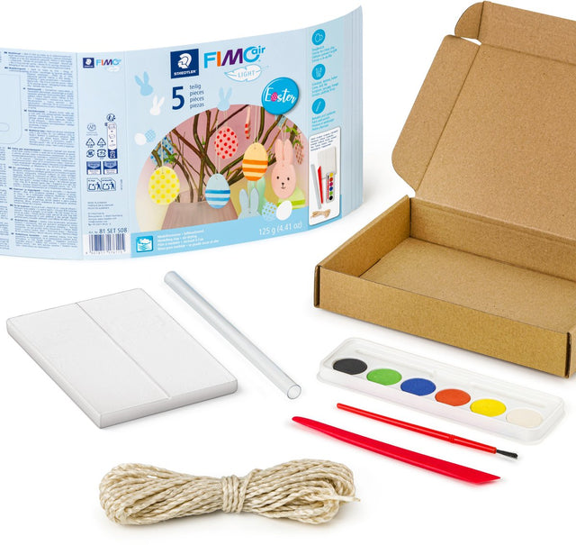 Staedtler fimo air easter - 125 g light klei met verf