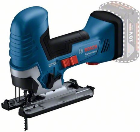 Bosch Blue GST 18V-125 S Professional | Akku-Stichsäge | ohne Akku und Ladegerät | in L-Boxx - 06015b2000