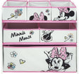 Arditex opbergrek minnie mouse 62 x 30 cm hout wit roze 7-delig