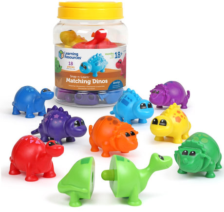 Lernressourcen snap-n-learn™ passende Dinosaurier – ab 18 Monaten