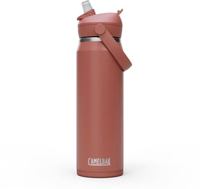 Camelbak Thrive Flip Straw – Vakuumisoliert – Isoliertrinkflasche – 750 ml – Rot (Sierra Red)