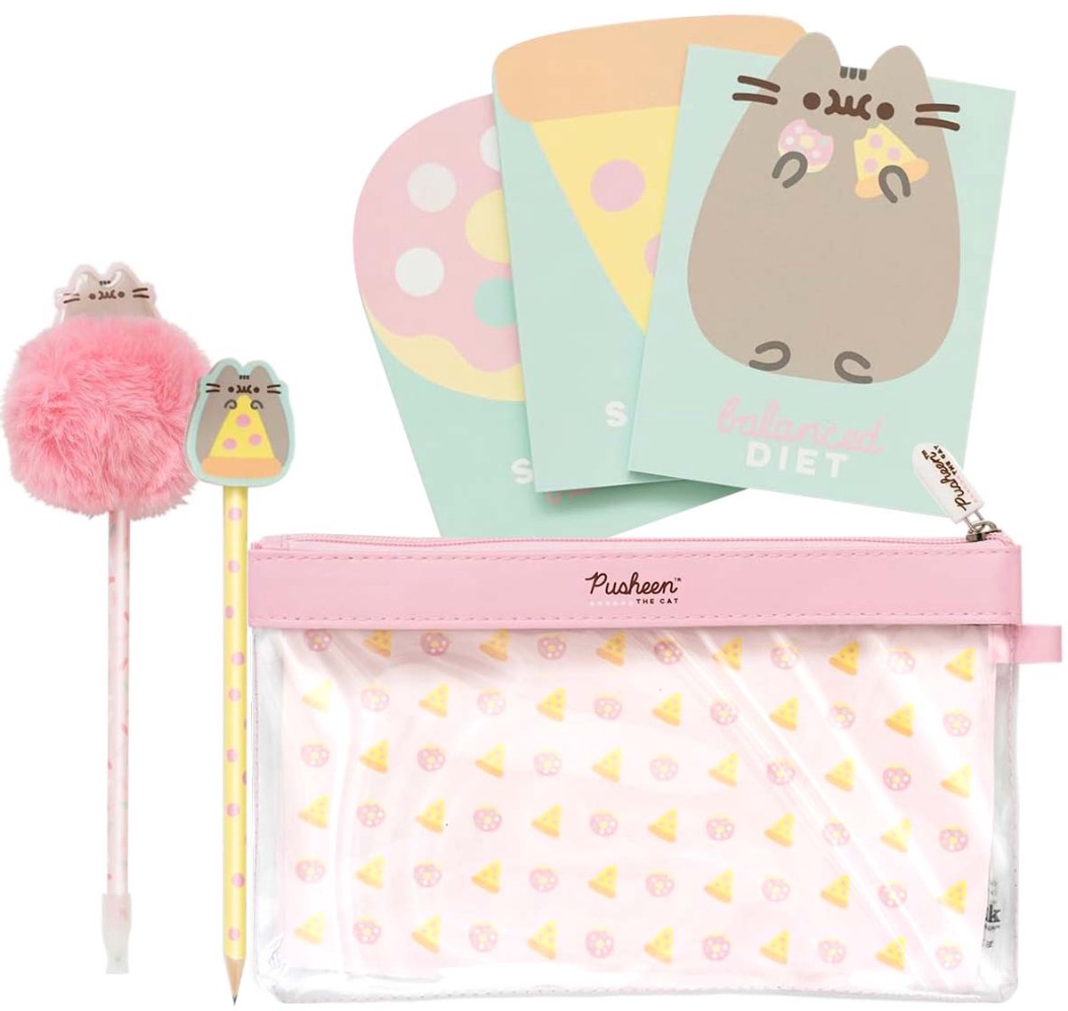 Pusheen Briefpapier-Set – Feinschmecker-Kollektion