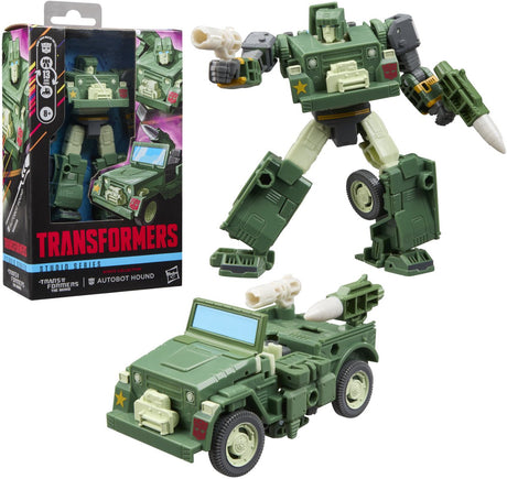 Transformers hasbro the : the movie studio series deluxe class action figure mtmte collection: autobot hound 14 cm action figuur