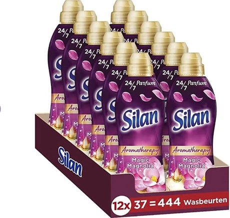 Silan - magic magnolia - wasverzachter - langdurige frisheid - voordeelverpakking - 12 x 37 wasbeurten