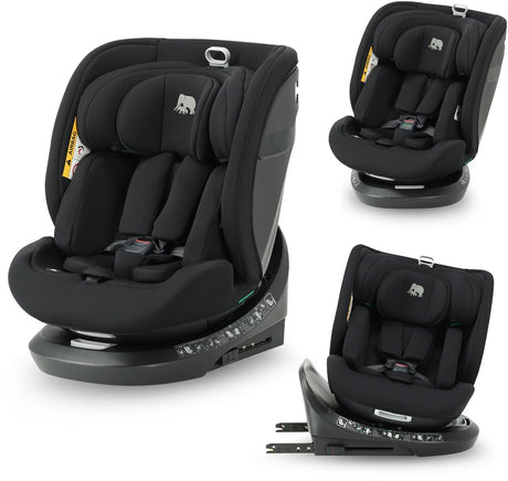 Deryan cassie luxe i-size autostoel - groep 0-1-2-3 - isofix - 360° draaibaar - zwart