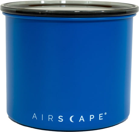 Planetary design - airscape - koffiebonen - voorraadpotten - lucht dicht - koffie - staal - mat blauw - 250 gram