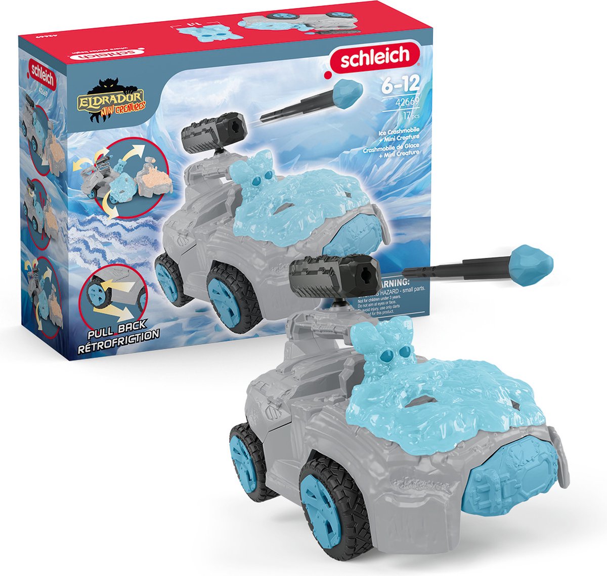Schleich Eldrador Eiscrash-Mobile mit Mini-Kreatur