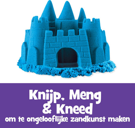 Kinetischer Sand – Spielsand – 907 g Original – Blau – Sinnesspielzeug