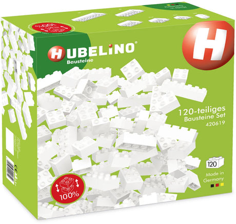 Hubelino Bausteine ​​weiß - 120Stk.