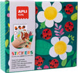 Apli Kinder-Stickerspiel Marienkäfer